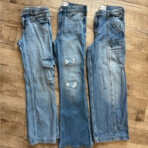 Girls Abercrombie Jeans Lot
